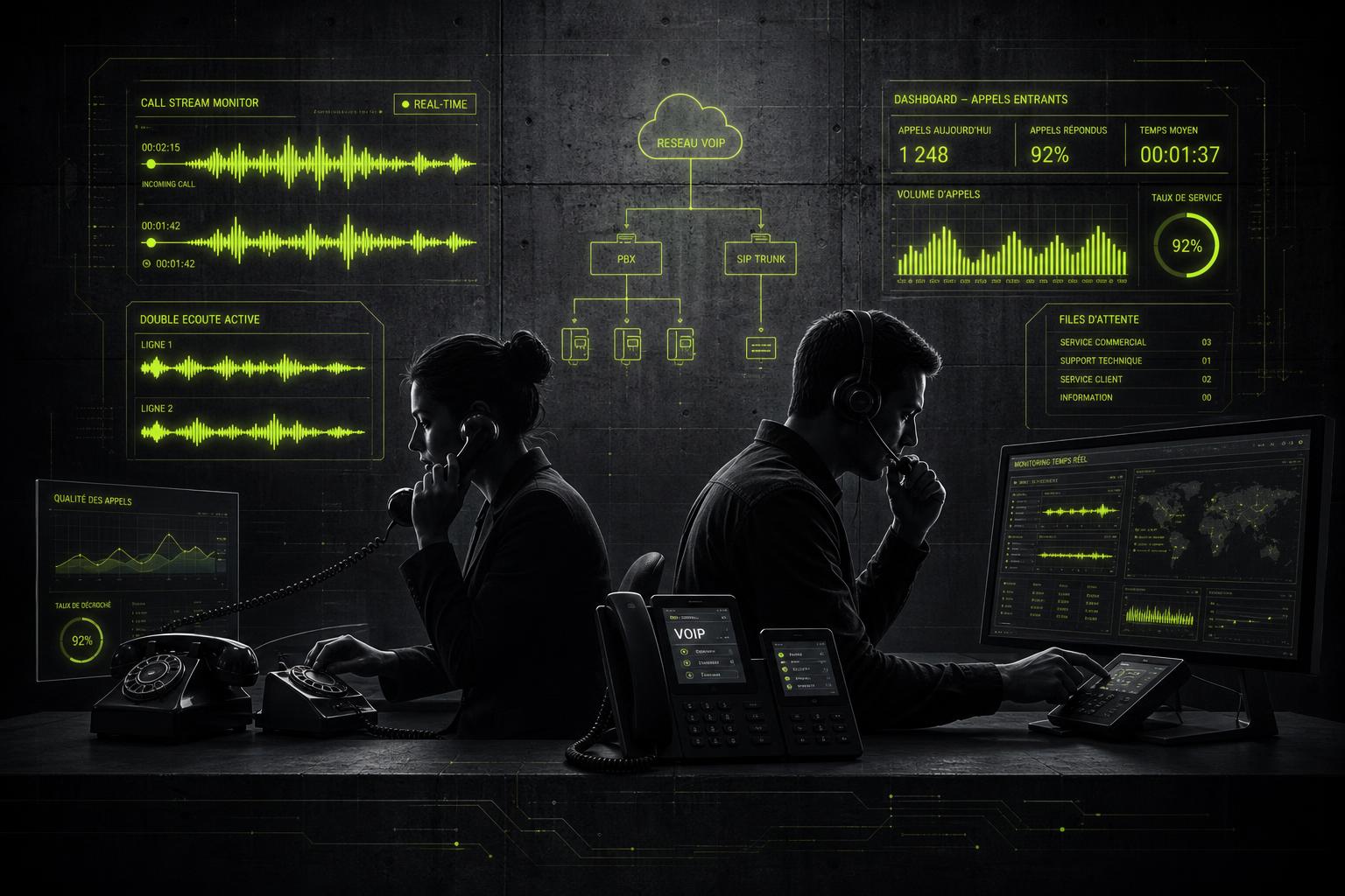 découvrez comment la double écoute téléphonique peut être utilisée comme un outil efficace de formation ou de surveillance dans les entreprises, en améliorant la qualité des échanges et la performance des équipes.