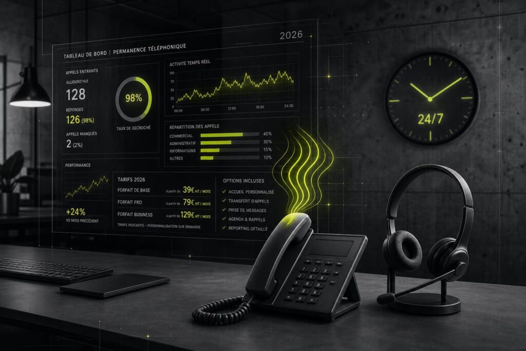 découvrez les tarifs 2026 pour une permanence téléphonique avec une secrétaire indépendante, une solution flexible et professionnelle pour gérer vos appels.