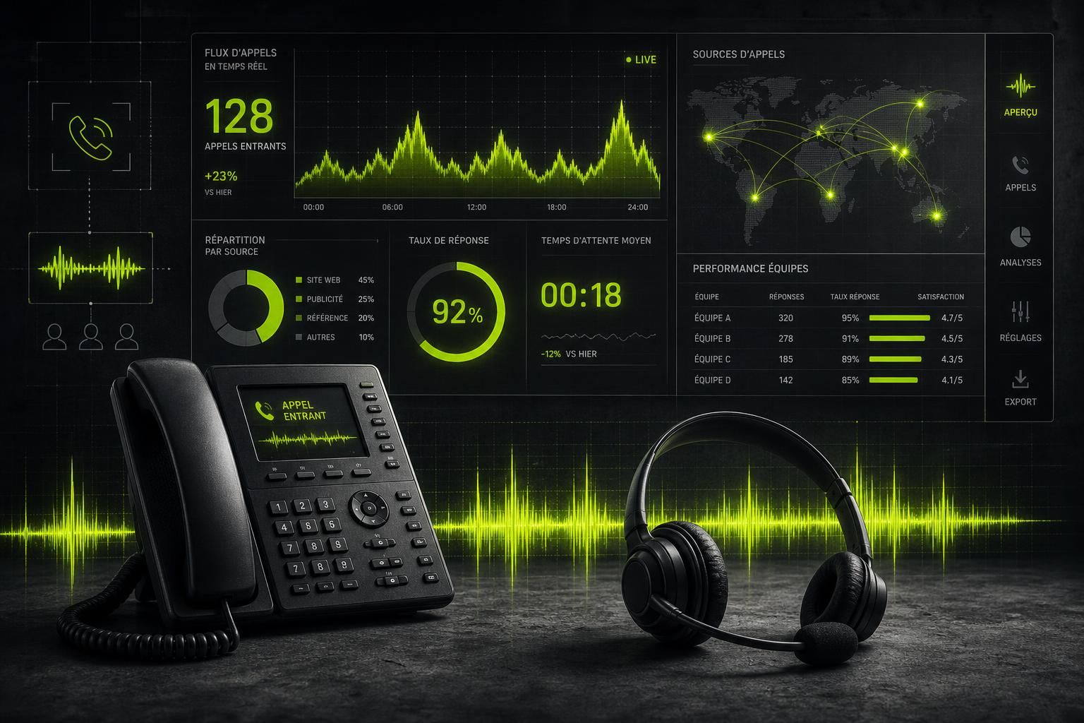 découvrez comment analyser efficacement votre flux d'appels entrants pour améliorer la gestion, optimiser les performances et offrir une meilleure expérience client.